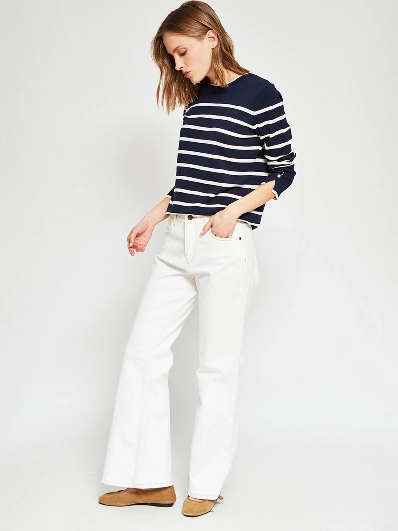 SWEATER MUJER CACHAREL CUELLO REDONDO MANGA LARGA - 5