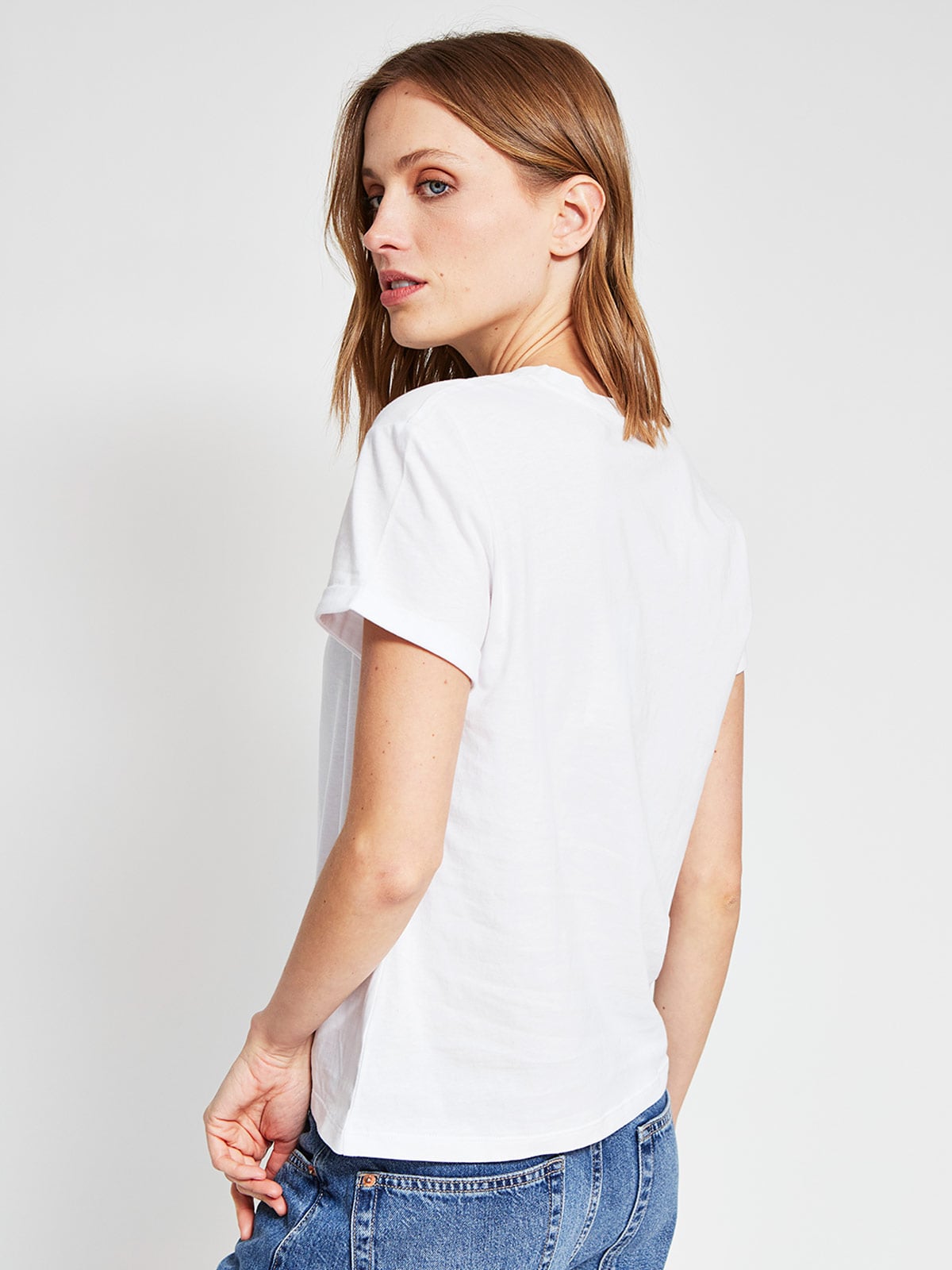 POLERA MUJER PEPE JEANS ALGODÓN LENTEJUELAS - 2