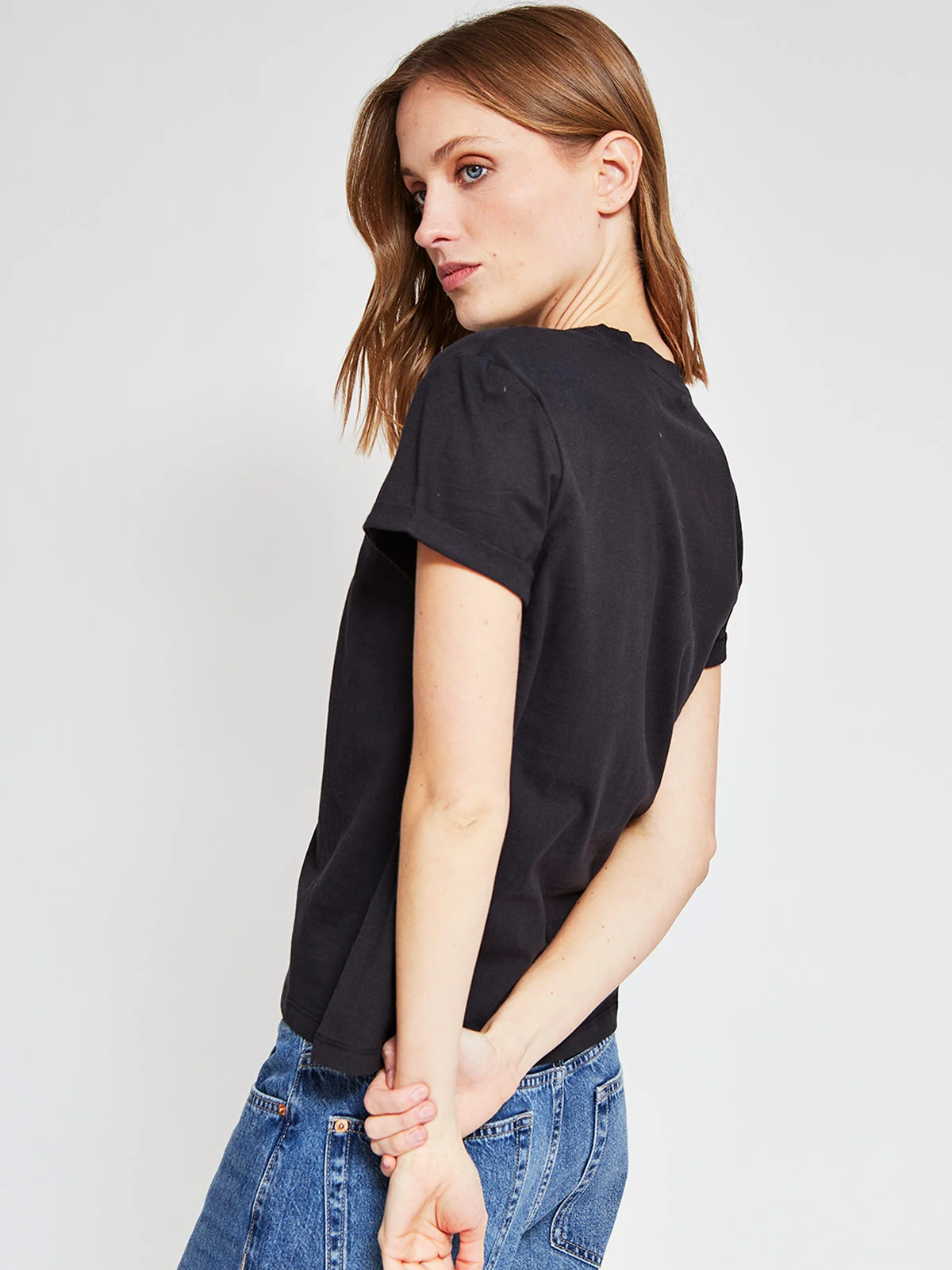 POLERA MUJER PEPE JEANS ALGODÓN LENTEJUELAS - 2