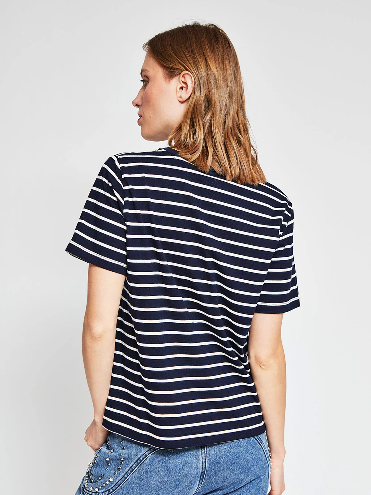 POLERA MUJER PEPE JEANS ALGODÓN RAYAS - 2