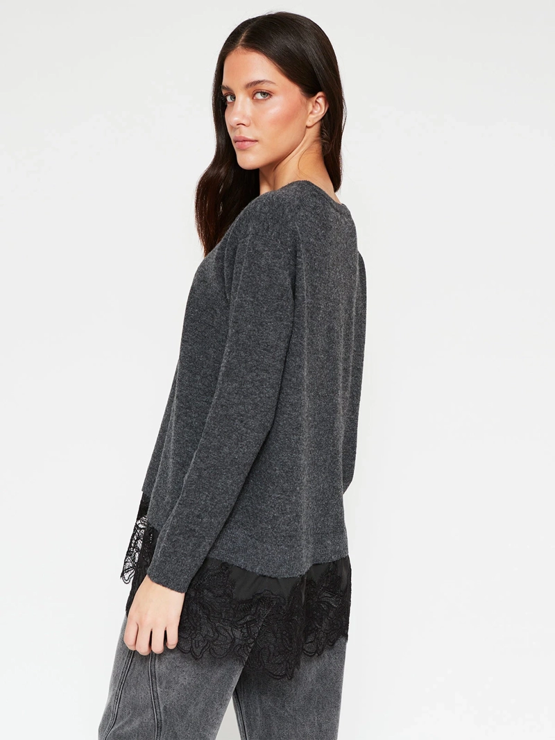 SWEATER MUJER MARQUIS ENCAJE - 4
