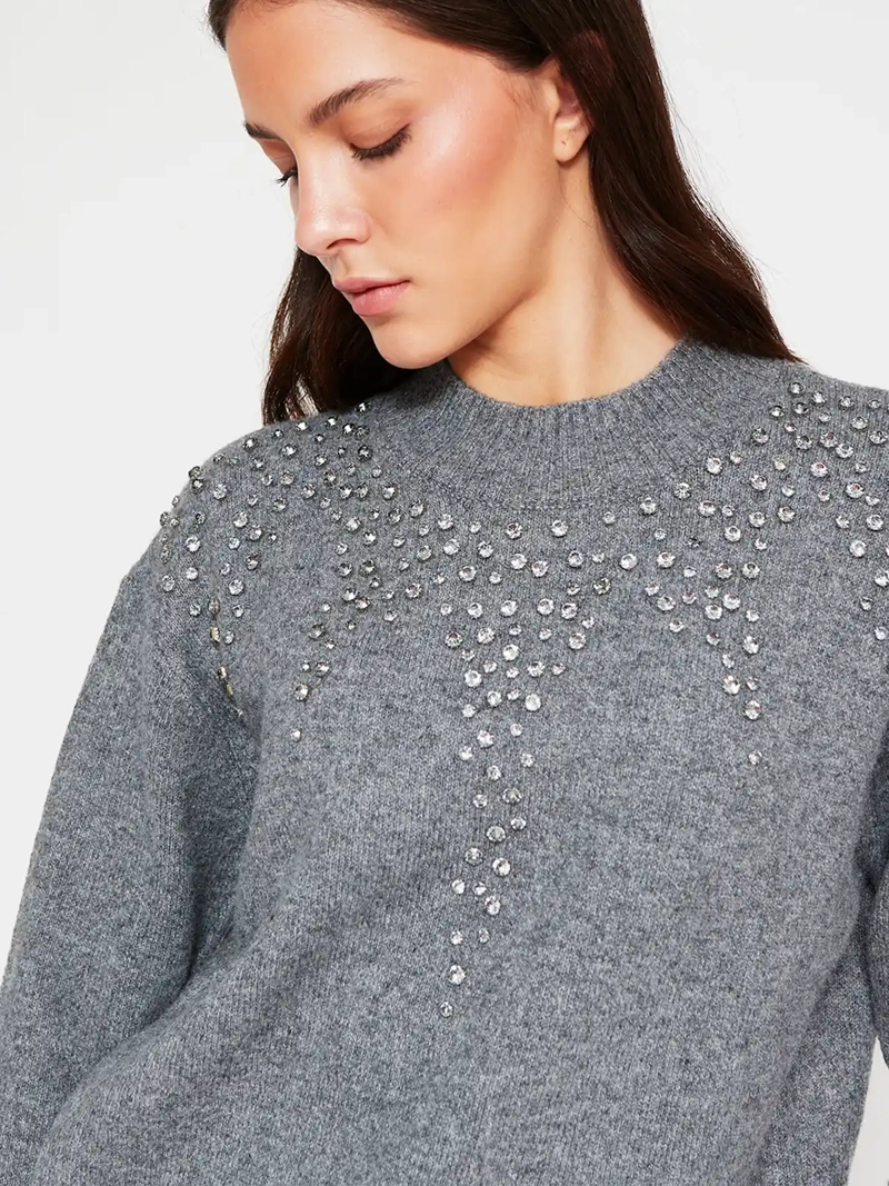 SWEATER MUJER MARQUIS STRASS - 3