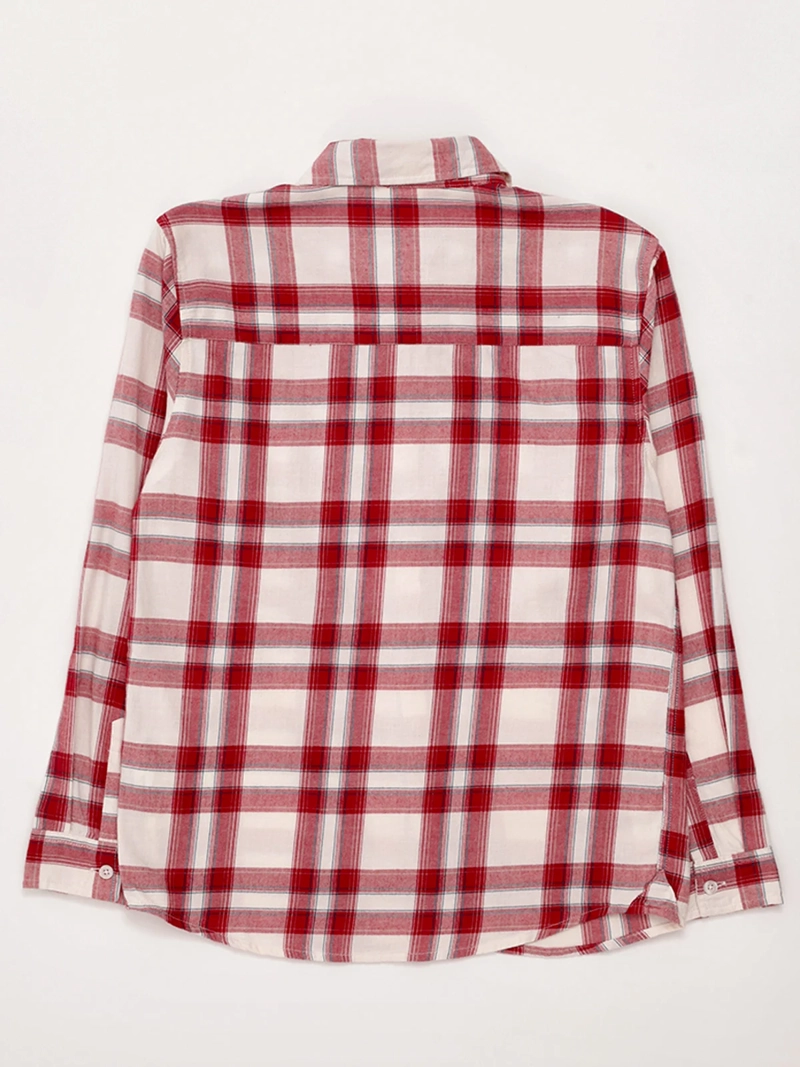 CAMISA NIÑO CLOUDBREAK ALGODÓN MANGA LARGA ESCOCESA - 4