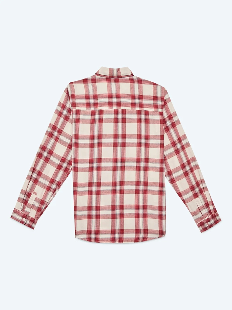 CAMISA NIÑO CLOUDBREAK ALGODÓN MANGA LARGA ESCOCESA - 4