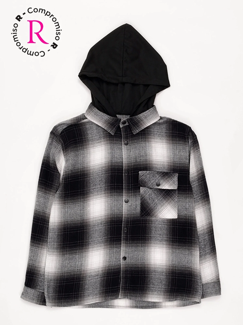 CAMISA NIÑO CLOUDBREAK ALGODÓN MANGA LARGA GORRO - 3