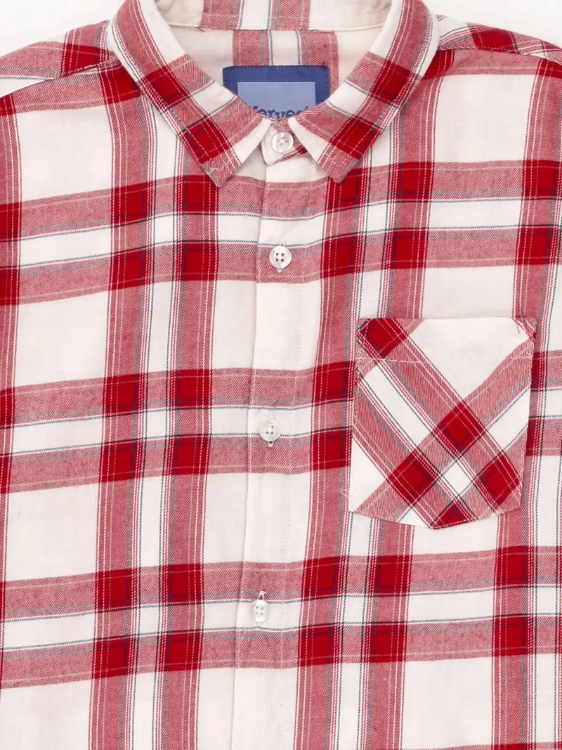 CAMISA NIÑO HARVEST ALGODÓN MANGA LARGA ESCOCESA - 5
