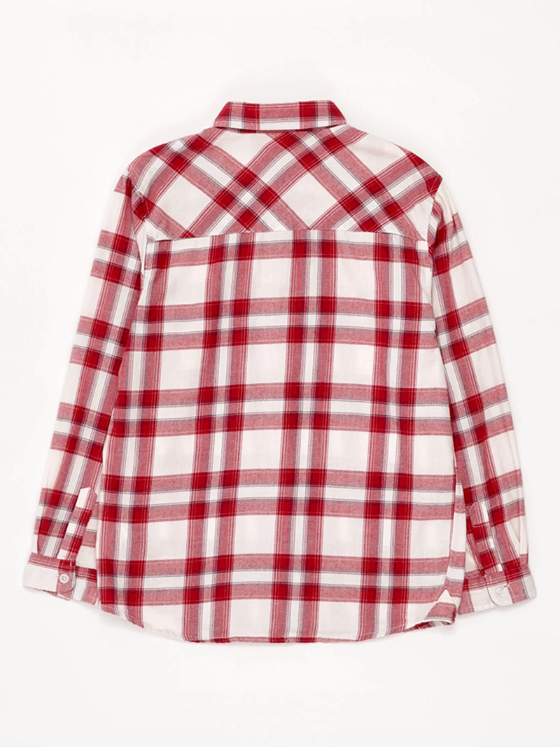 CAMISA NIÑO HARVEST ALGODÓN MANGA LARGA ESCOCESA - 2