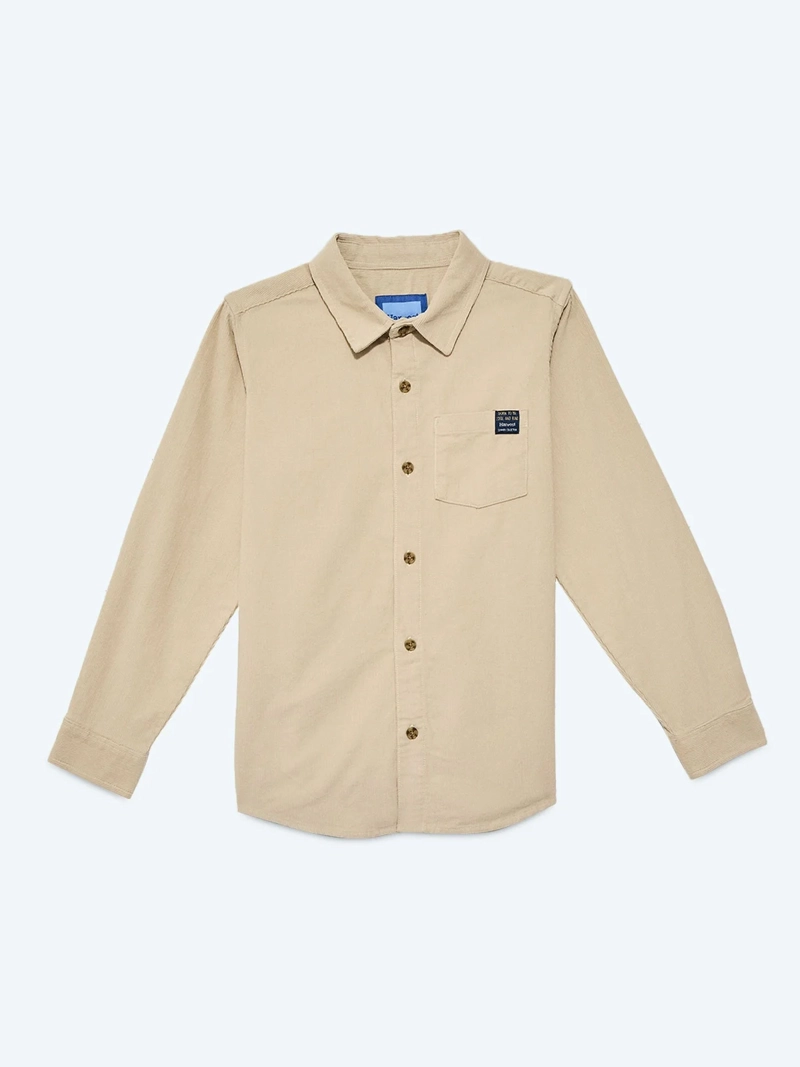 CAMISA NIÑO HARVEST ALGODÓN CUELLO CAMISERO MANGA LARGA - 3
