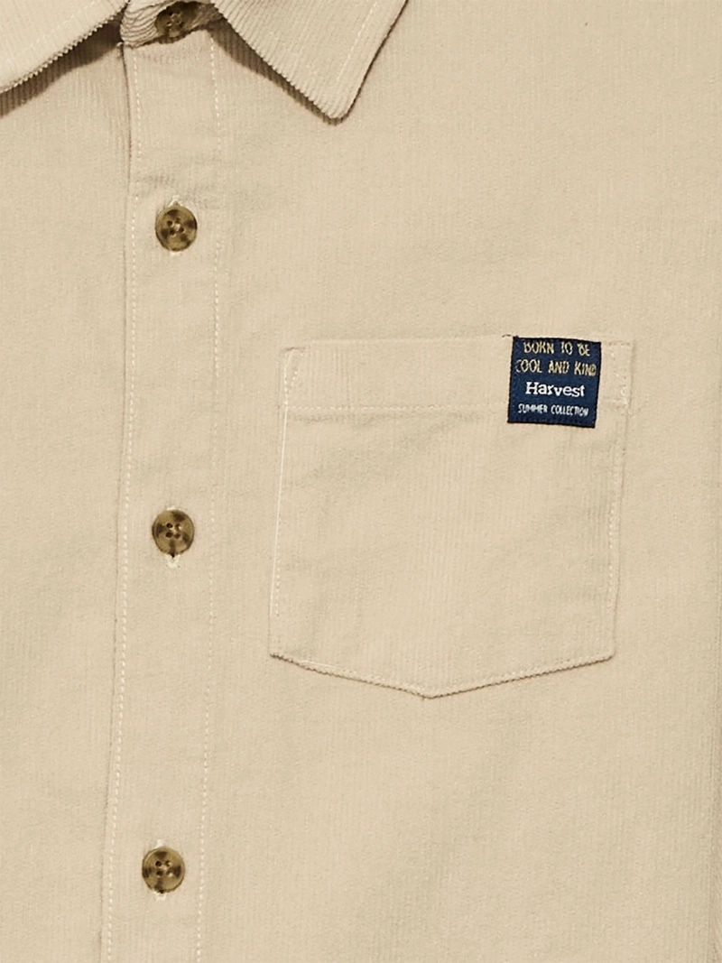 CAMISA NIÑO HARVEST ALGODÓN CUELLO CAMISERO MANGA LARGA - 5