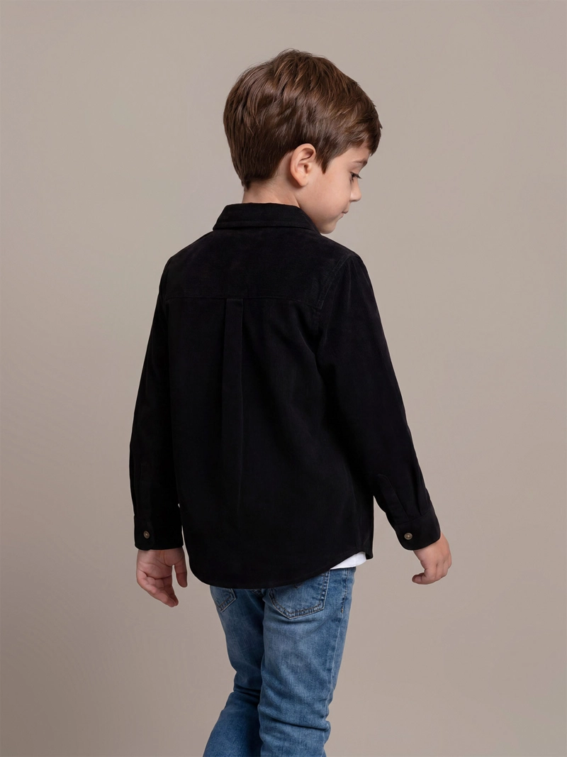 CAMISA NIÑO HARVEST ALGODÓN CUELLO CAMISERO MANGA LARGA - 2