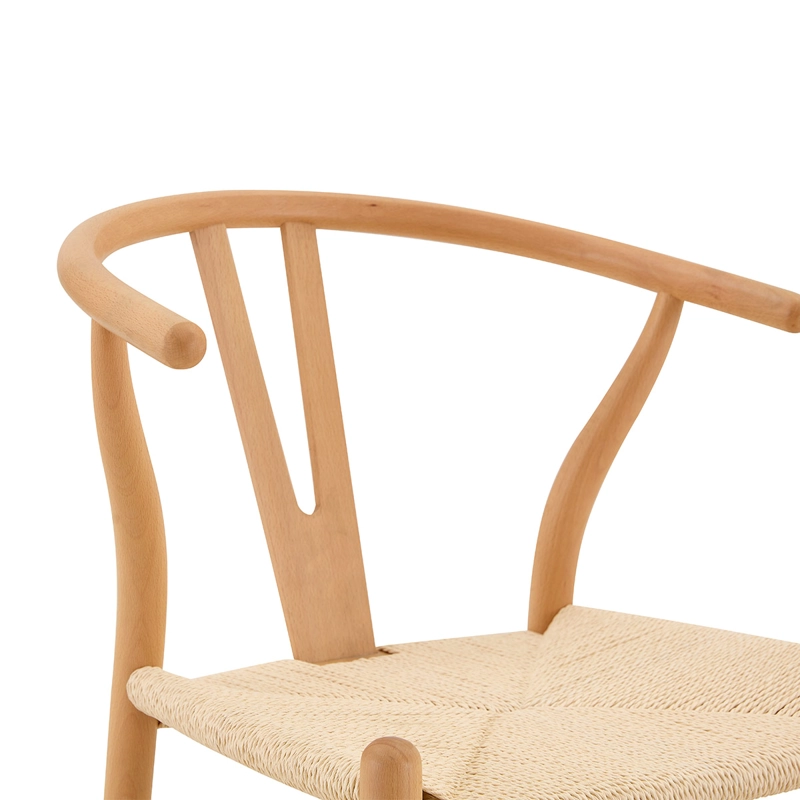 PACK 2 SILLAS MAISON LINETT WISBHONE NATURAL - 5