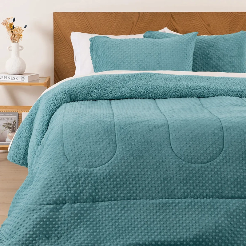 PLUMÓN MASHINI CORAL 3D SHERPA 2 PLAZAS CALIPSO - 1