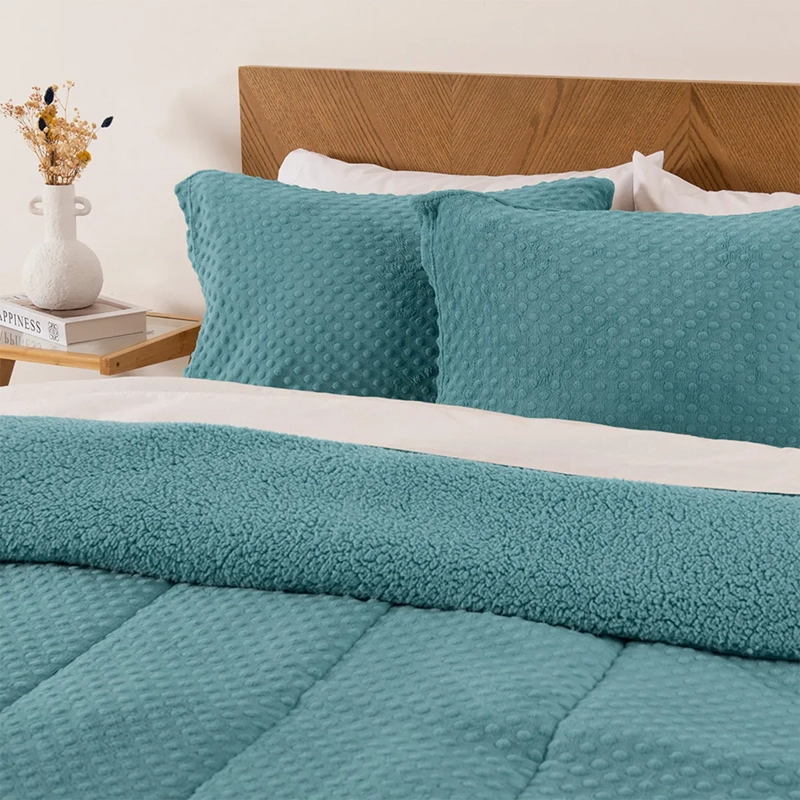 PLUMÓN MASHINI CORAL 3D SHERPA 2 PLAZAS CALIPSO - 3