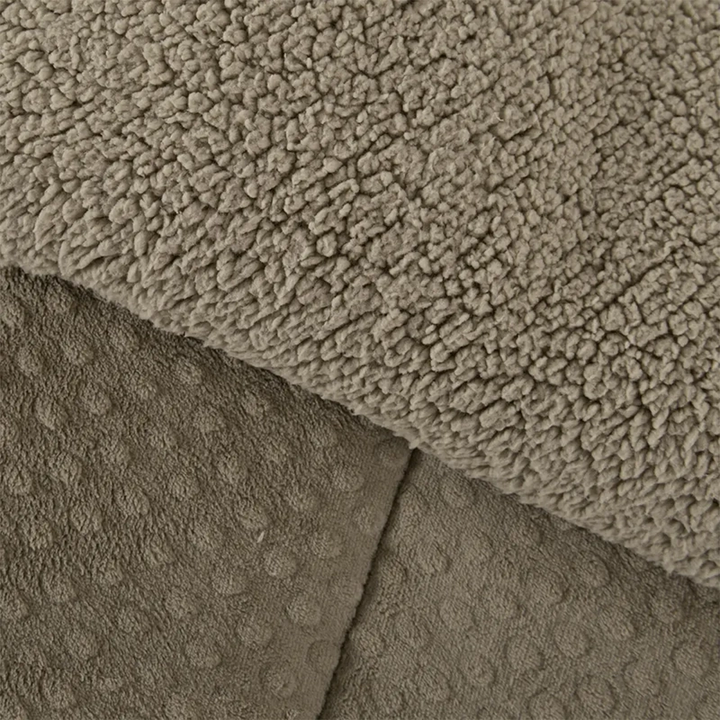 PLUMÓN MASHINI CORAL 3D SHERPA KING VERDE - 3