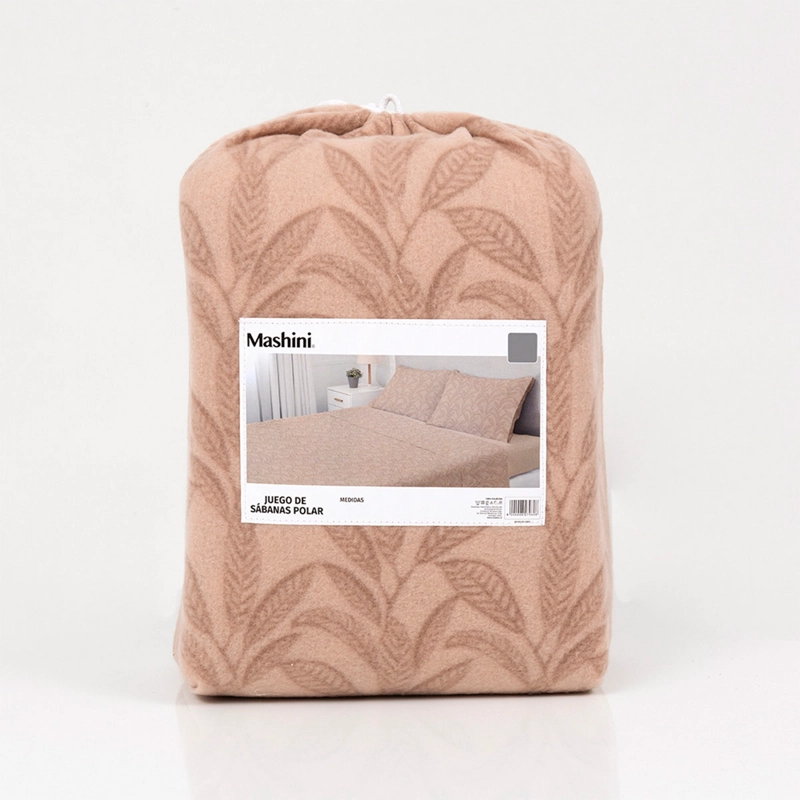 JUEGO DE SÁBANAS MASHINI POLAR ESTAMPADA 1.5 PLAZAS ZEN - 5