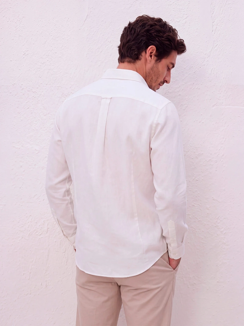CAMISA HOMBRE SPAVALDI ALGODÓN MANGA LARGA - 2