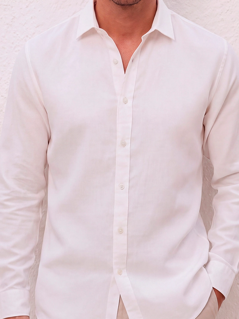 CAMISA HOMBRE SPAVALDI ALGODÓN MANGA LARGA - 3