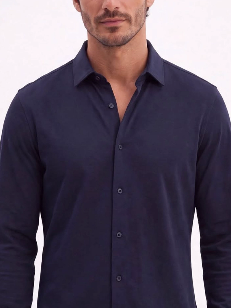 CAMISA HOMBRE SPAVALDI ALGODÓN MANGA LARGA - 3