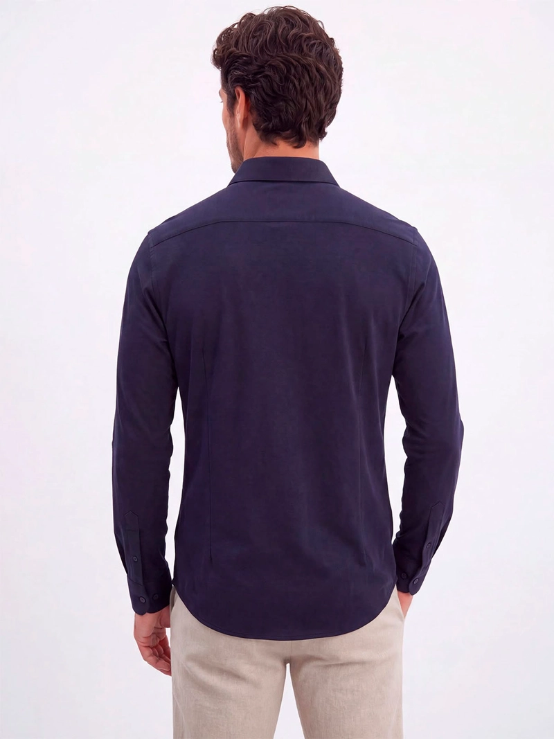 CAMISA HOMBRE SPAVALDI ALGODÓN MANGA LARGA - 2