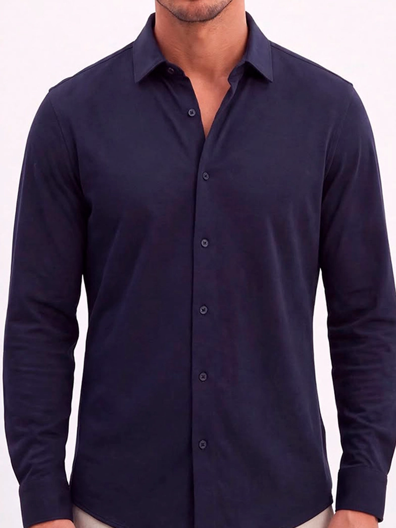 CAMISA HOMBRE SPAVALDI ALGODÓN MANGA LARGA - 3