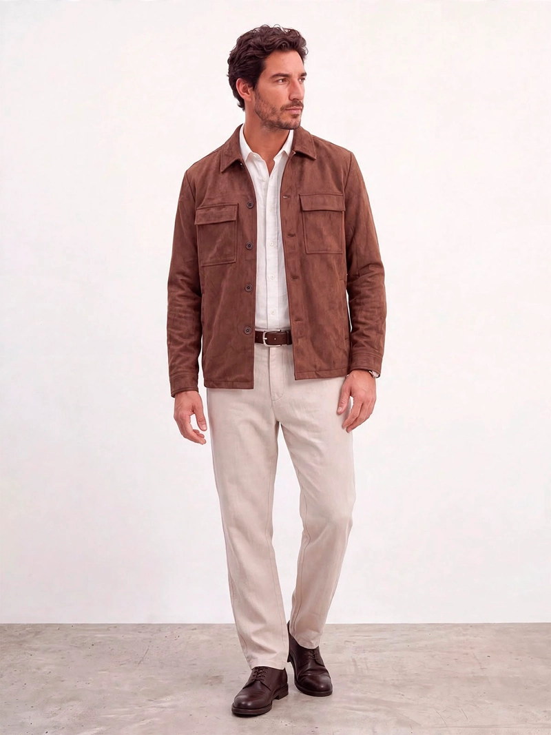 CHAQUETA HOMBRE SPAVALDI SUEDE - 4