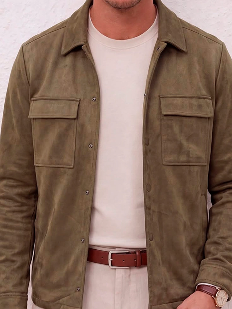 CHAQUETA HOMBRE SPAVALDI SUEDE - 3