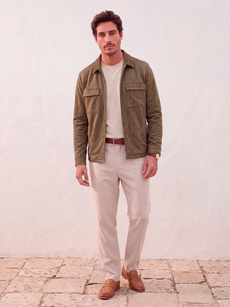 CHAQUETA HOMBRE SPAVALDI SUEDE - 4