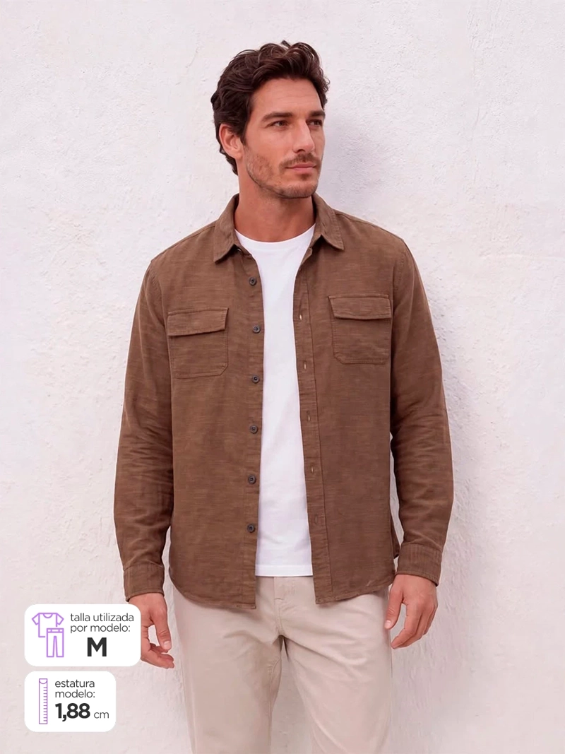 SOBRECAMISA HOMBRE SPAVALDI LINO
