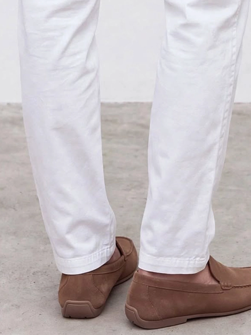 PANTALÓN HOMBRE SPAVALDI ALGODÓN CHINO LAVADO - 4