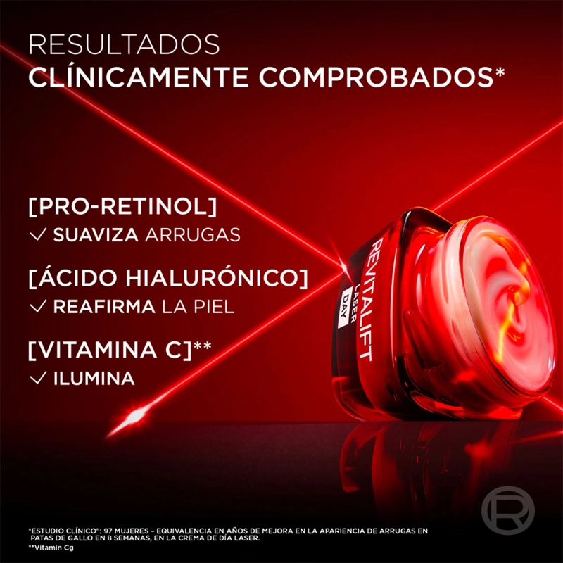 CREMA DIA L'OREAL REVITALIFT LASER ANTI-SIGNOS DE EDAD 50ML - 5