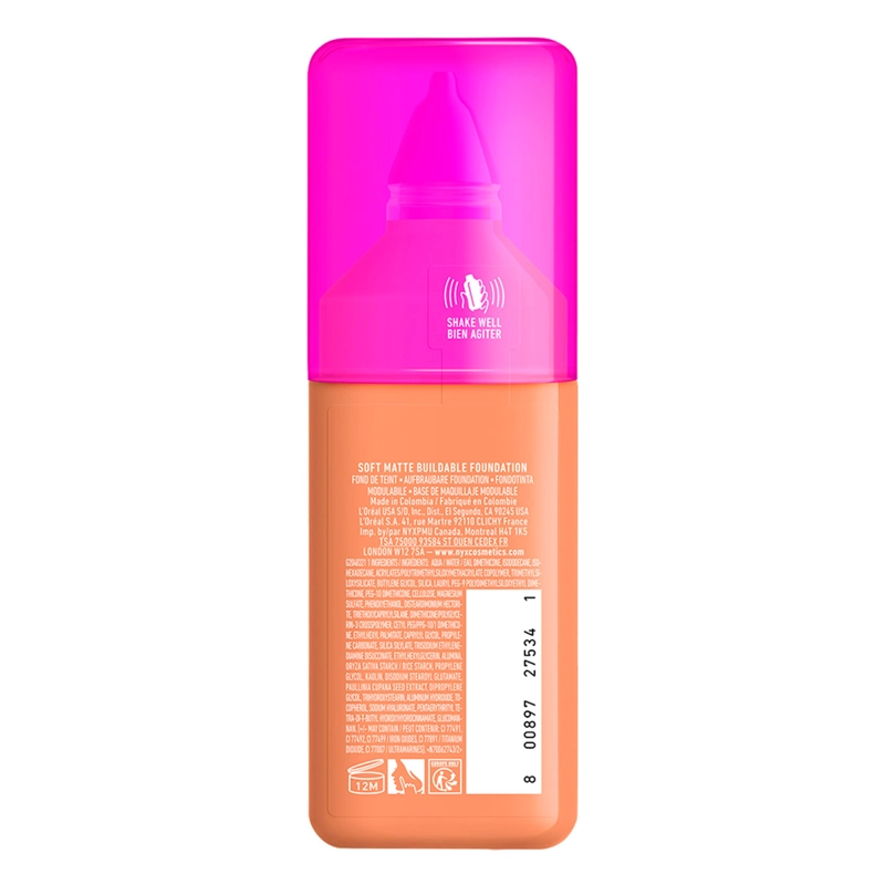 BASE MAQUILLAJE NYX MAKE EM WONDER GOLDEN LIGHT 30ML - 6