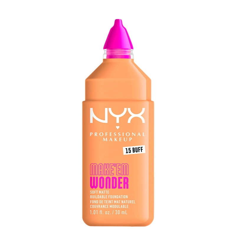 BASE MAQUILLAJE NYX MAKE EM WONDER BUFF 30ML - 2