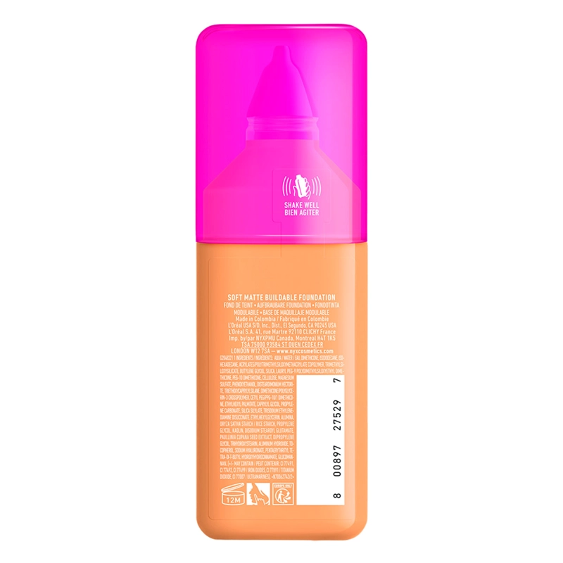 BASE MAQUILLAJE NYX MAKE EM WONDER BUFF 30ML - 6