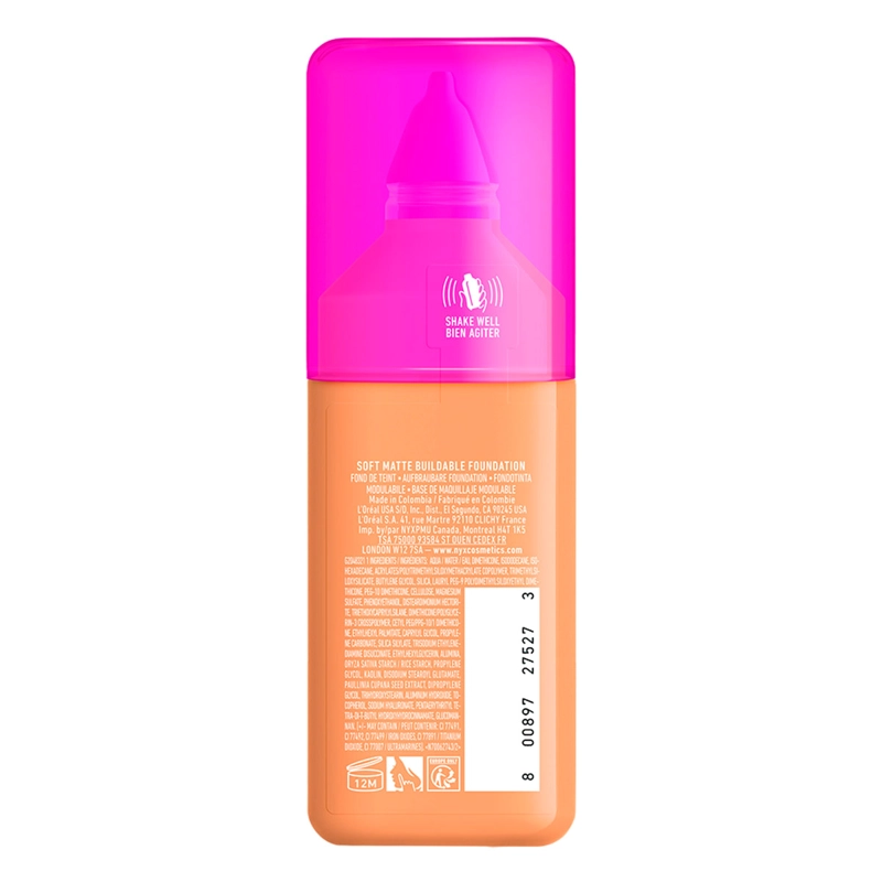BASE MAQUILLAJE NYX MAKE EM WONDER LIGHT SAND 30ML - 6
