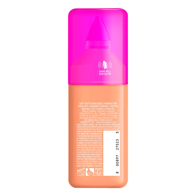 BASE MAQUILLAJE NYX MAKE EM WONDER CLASSIC IVORY 30ML - 6