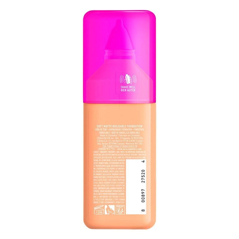 BASE MAQUILLAJE NYX MAKE EM WONDER VANILLA 30ML - 6