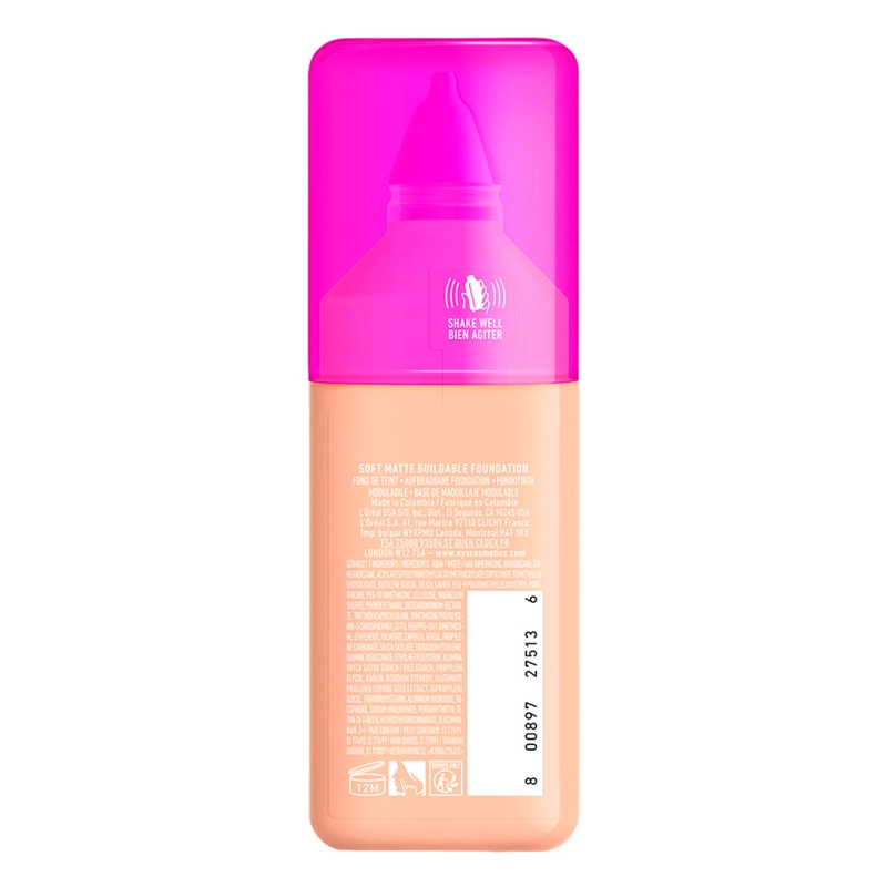 BASE MAQUILLAJE NYX MAKE EM WONDER FAIR 30ML - 6