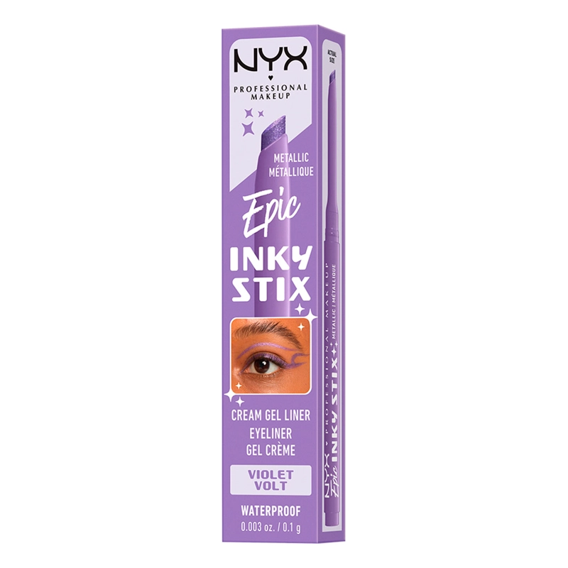 DELINEADOR DE OJOS NYX EPIC INKY STIX VIOLET VOLT 0,1GR - 6