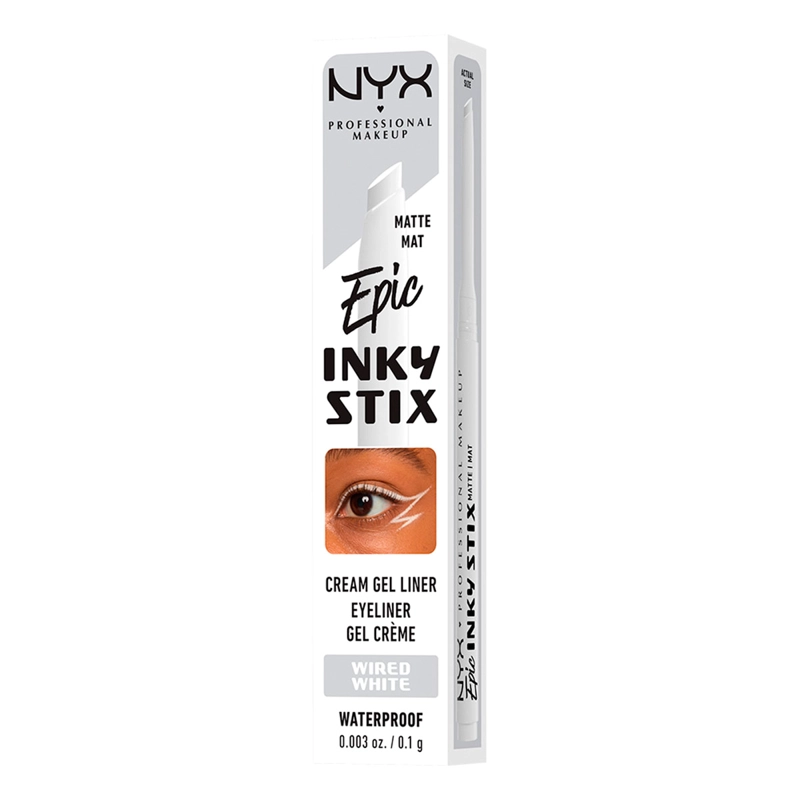 DELINEADOR DE OJOS NYX EPIC INKY STIX WIRED WHITE 0,1GR - 6