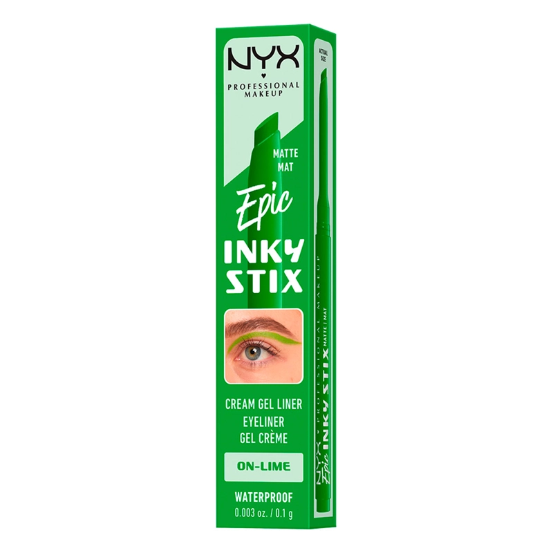 DELINEADOR DE OJOS NYX EPIC INKY STIX ON-LIME 0,1GR - 6