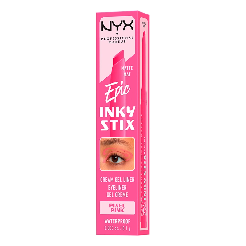 DELINEADOR DE OJOS NYX EPIC INKY STIX PIXEL PINK 0,1GR - 6