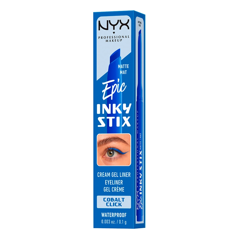 DELINEADOR DE OJOS NYX EPIC INKY STIX COBALT CLICK 0,1GR - 6