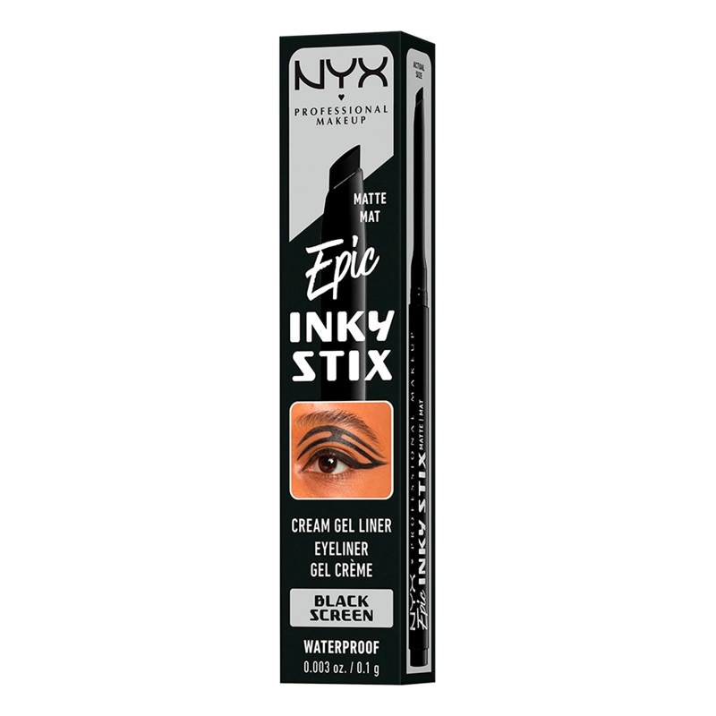 DELINEADOR DE OJOS NYX EPIC INKY STIX BLACK SCREEN 0,1GR - 6