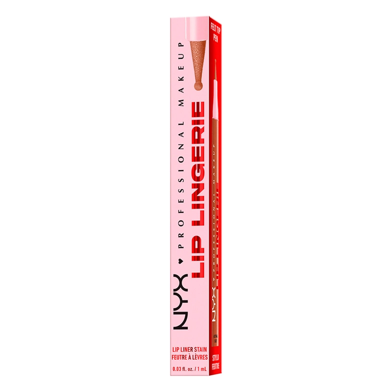 DELINEADOR LABIOS NYX LIP LINGERIE LINER STAIN BARELY THERE 1ML - 6