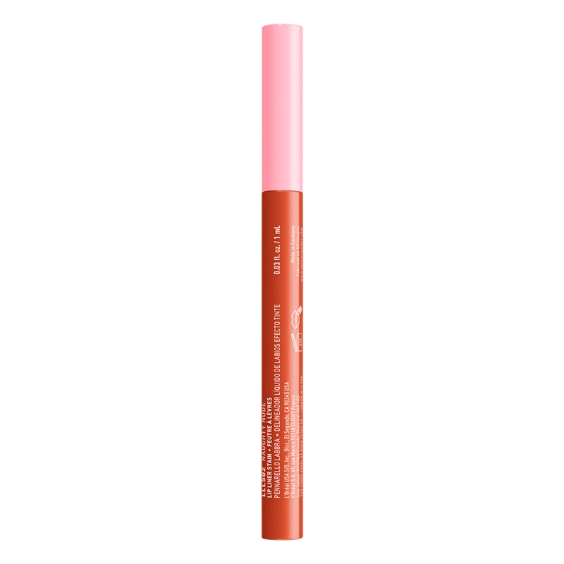 DELINEADOR LABIOS NYX LIP LINGERIE LINER STAIN NAUGHTY NUDE 1ML - 5