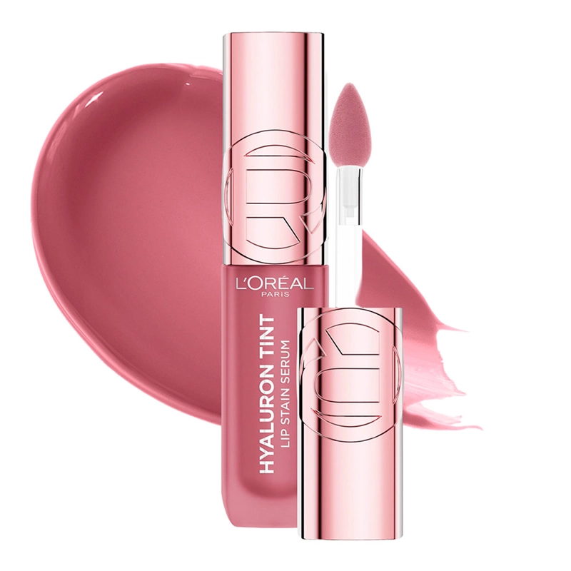 LABIAL LOREAL HYALURON TINT LIP STAIN SERUM 217 SMOKY MAUVE 7ML - 2