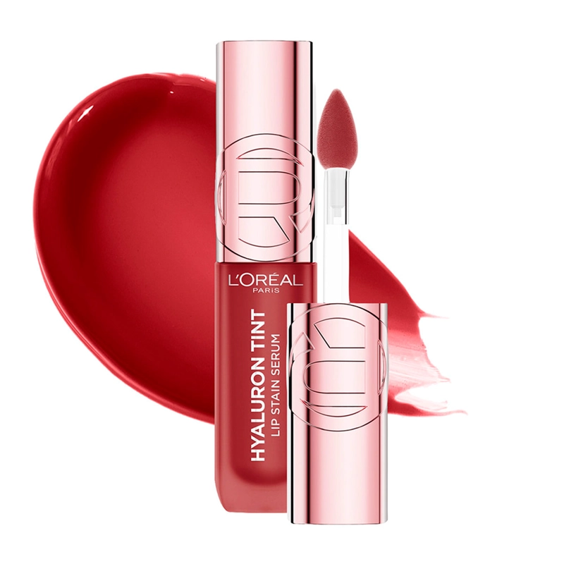 LABIAL LOREAL HYALURON TINT LIP STAIN SERUM 521 BORDEAUX PLEASE 7ML - 2