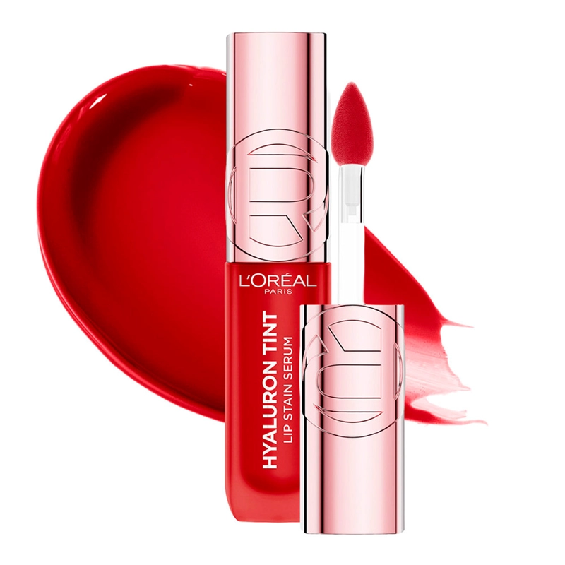 LABIAL LOREAL HYALURON TINT LIP STAIN SERUM 420 LE ROUGE PARIS 7ML - 2