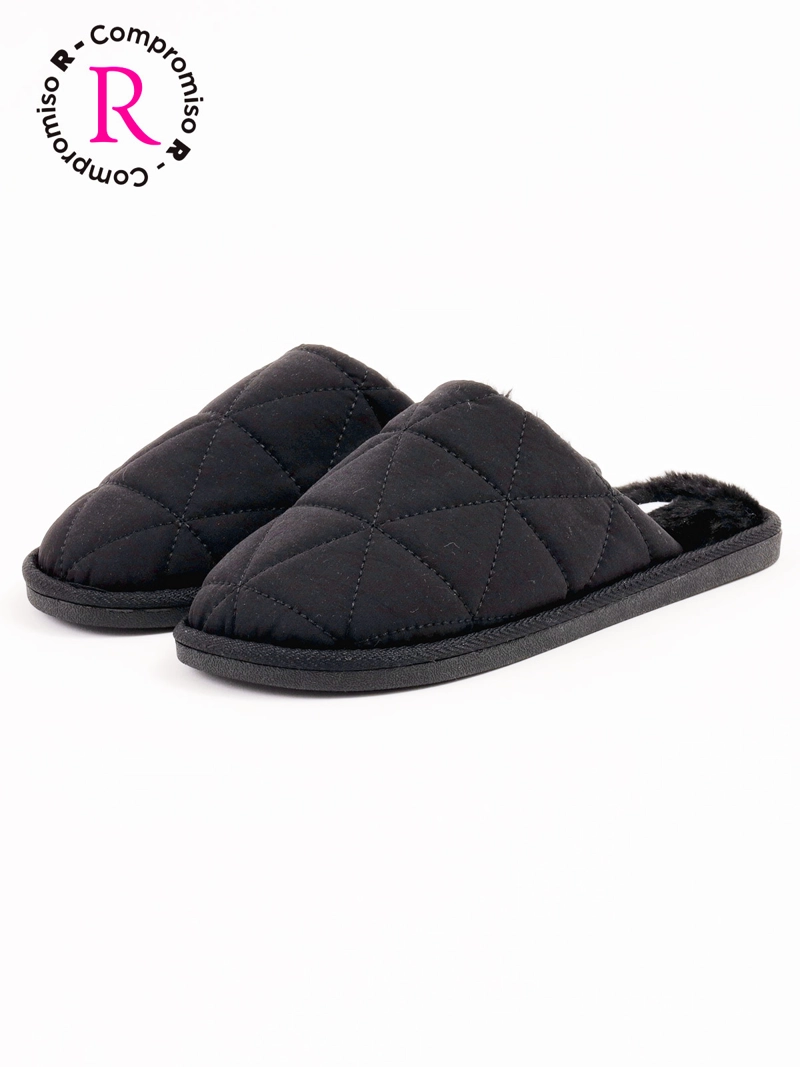 PANTUFLA MUJER MARQUIS NEGRO - 1
