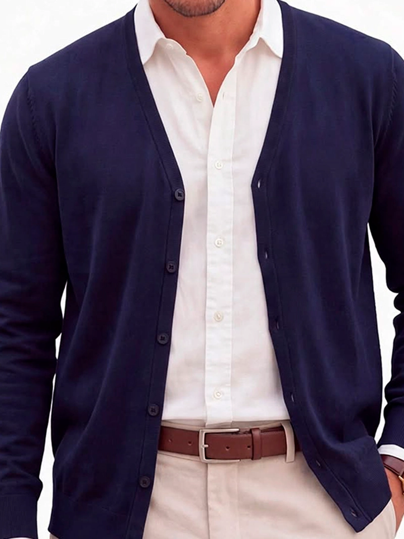 CARDIGAN HOMBRE SPAVALDI LIVIANO - 3